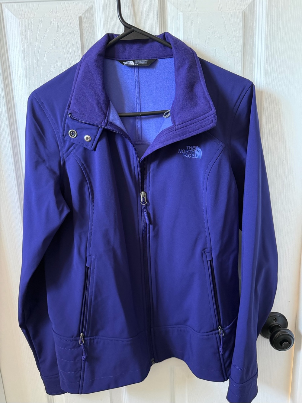 The North Face Women's Purple Softshell Jacket